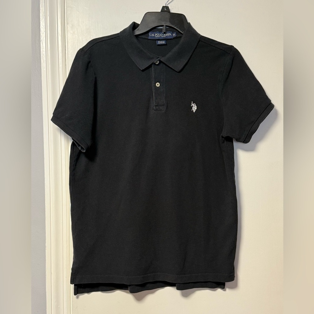 U.S. Polo Assn. Black Polo Shirt